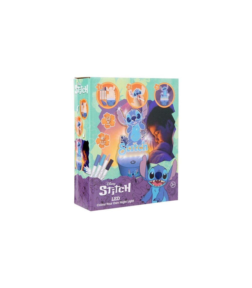 Figura Para Pintar Com Luz Led – Stitch